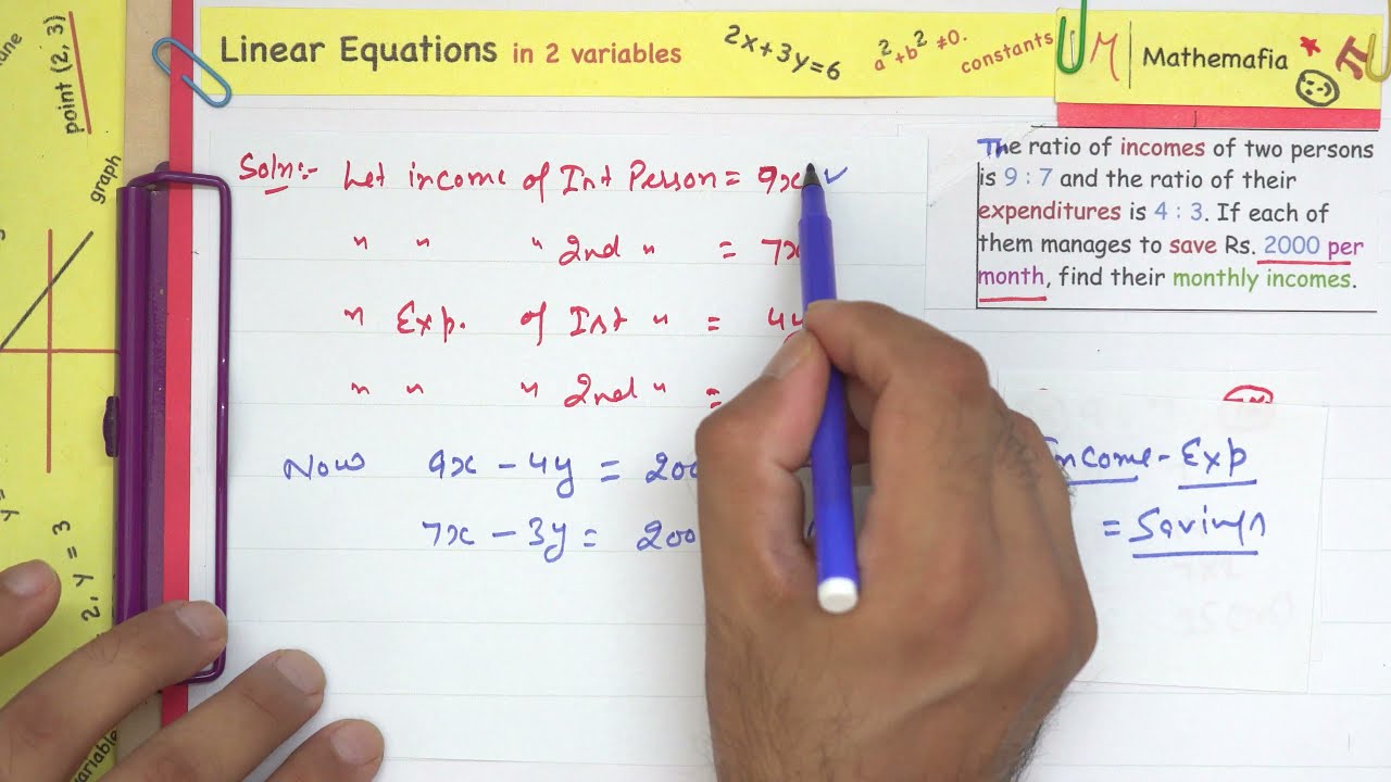 Example 8 - Chapter 3 - Class 10 | Pair Of Linear Equations In Two Variables  | Elimination method