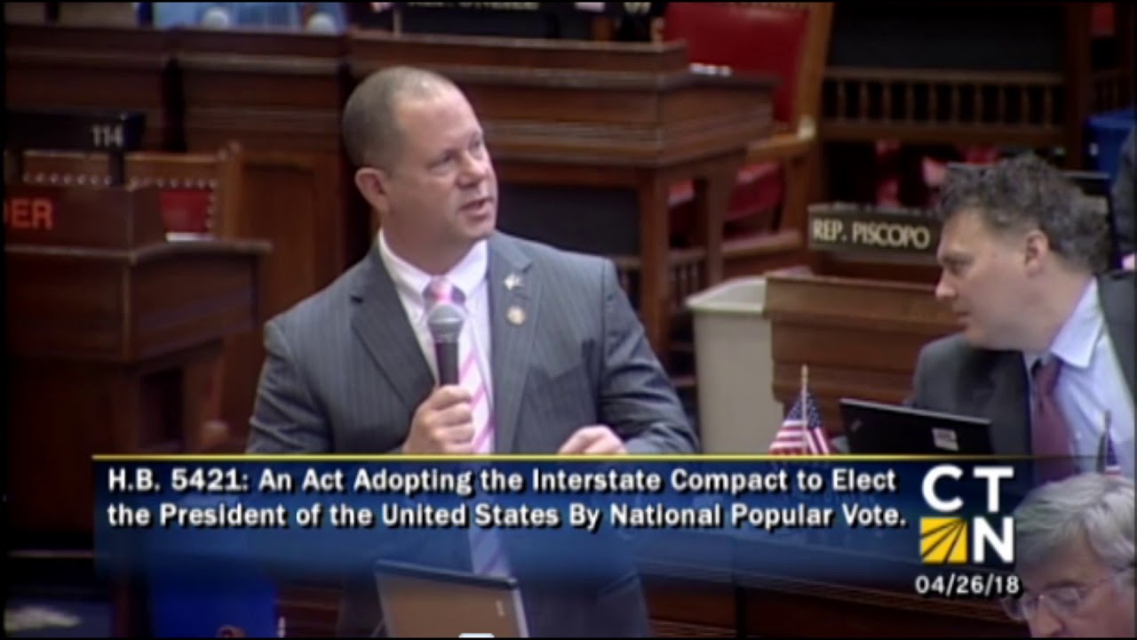 Rep. Fishbein questions the Constitutionality of National Popular Vote (NPV) Compact