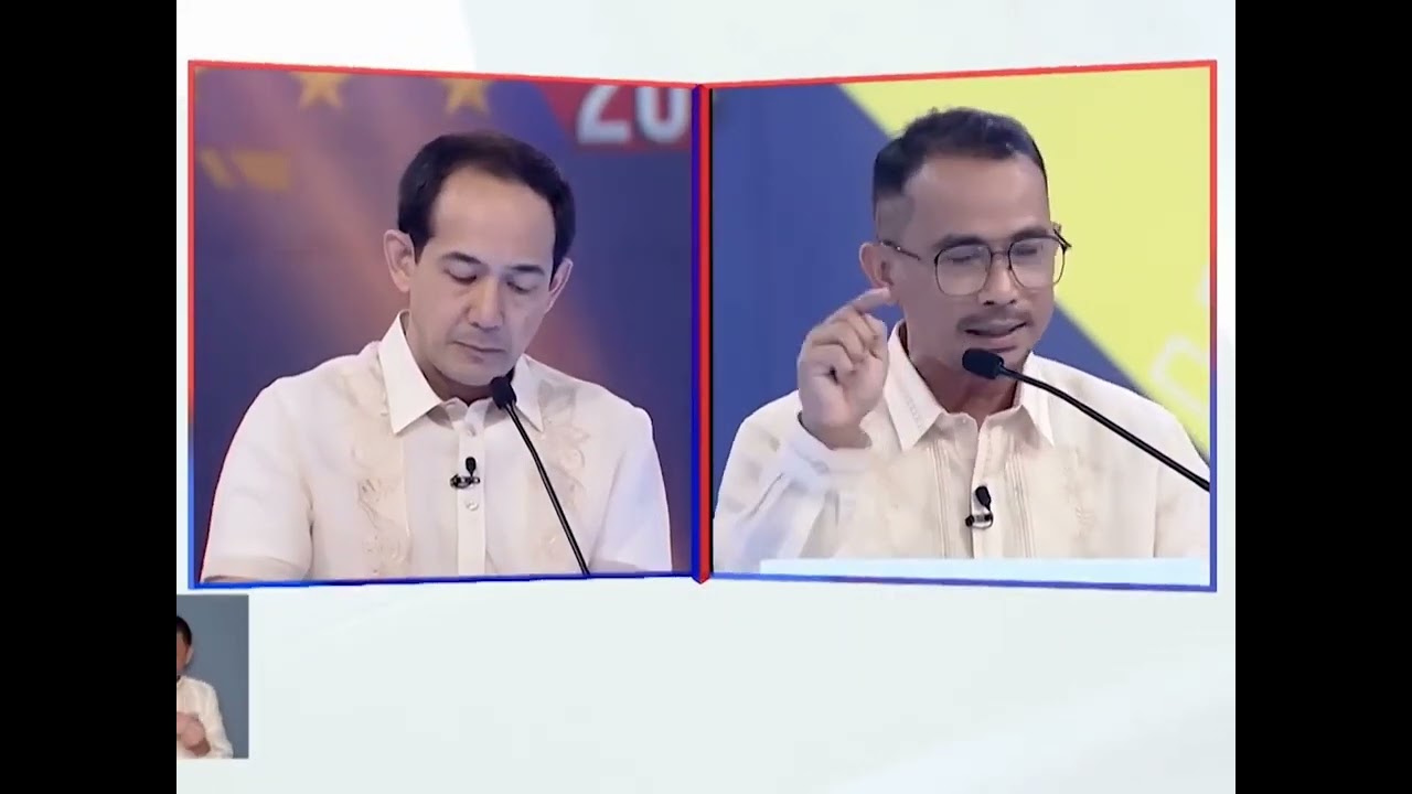 Senatorial Debate 2025 Luke Espiritu VS Vic Rodriguez