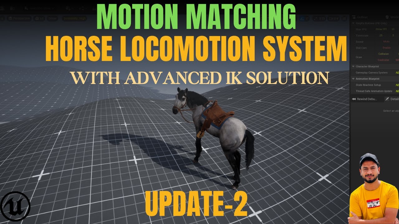 UE5 | Advanced Horse Locomotion System | Update-2 | WIP | Download the Build and Test