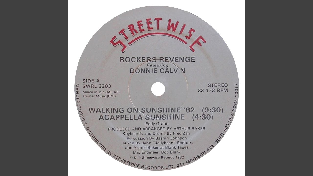 Walking on Sunshine '82