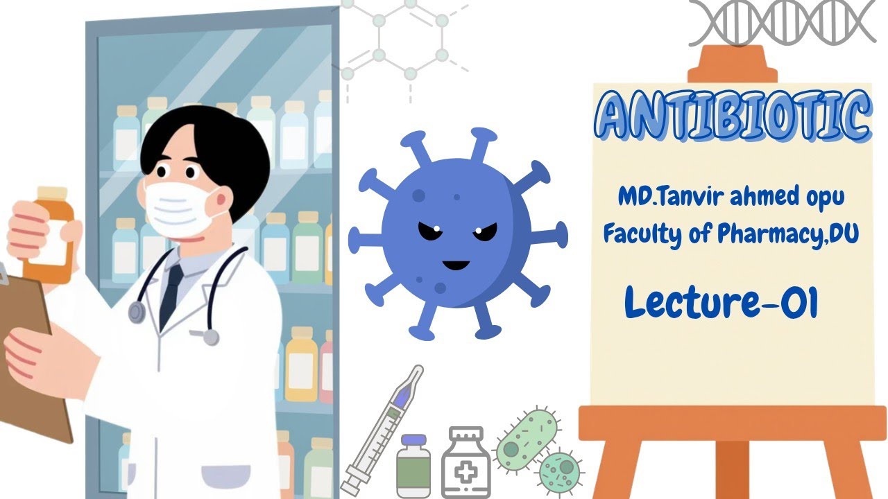 01.Understanding Antibiotics: Classification and Bacterial Sites of Action