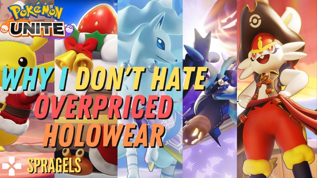 Overpriced Holowear In Pokemon Unite & Free To Play Monetization