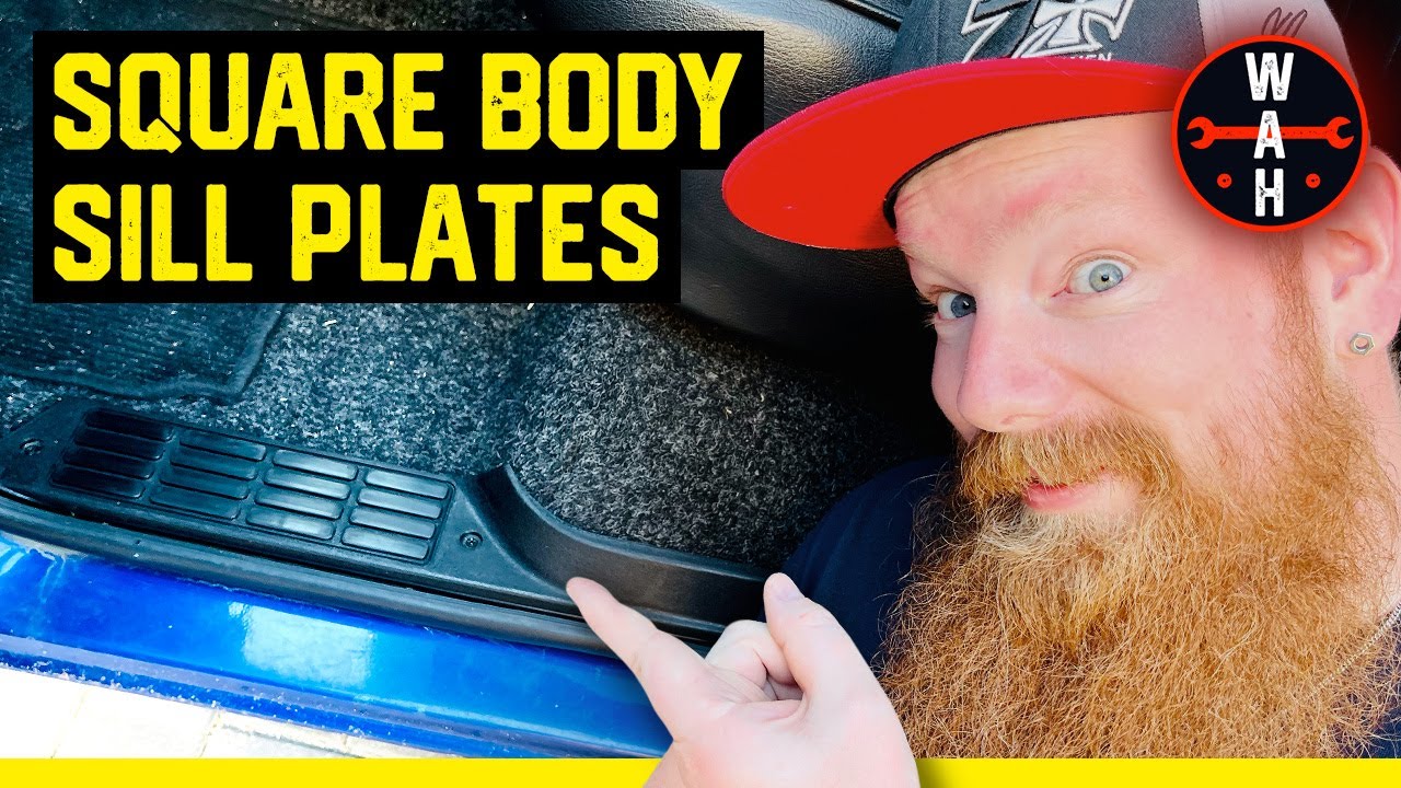 How to install SILL PLATES in a Squarebody GMC/Chevy c10 Truck video • EASY! [Wrench At Home]