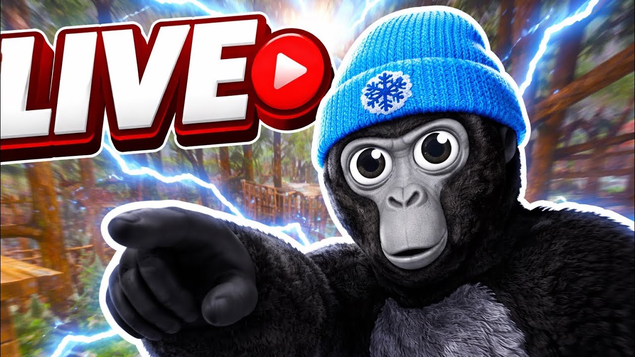gorillaTag live with veiwers #gorillatag