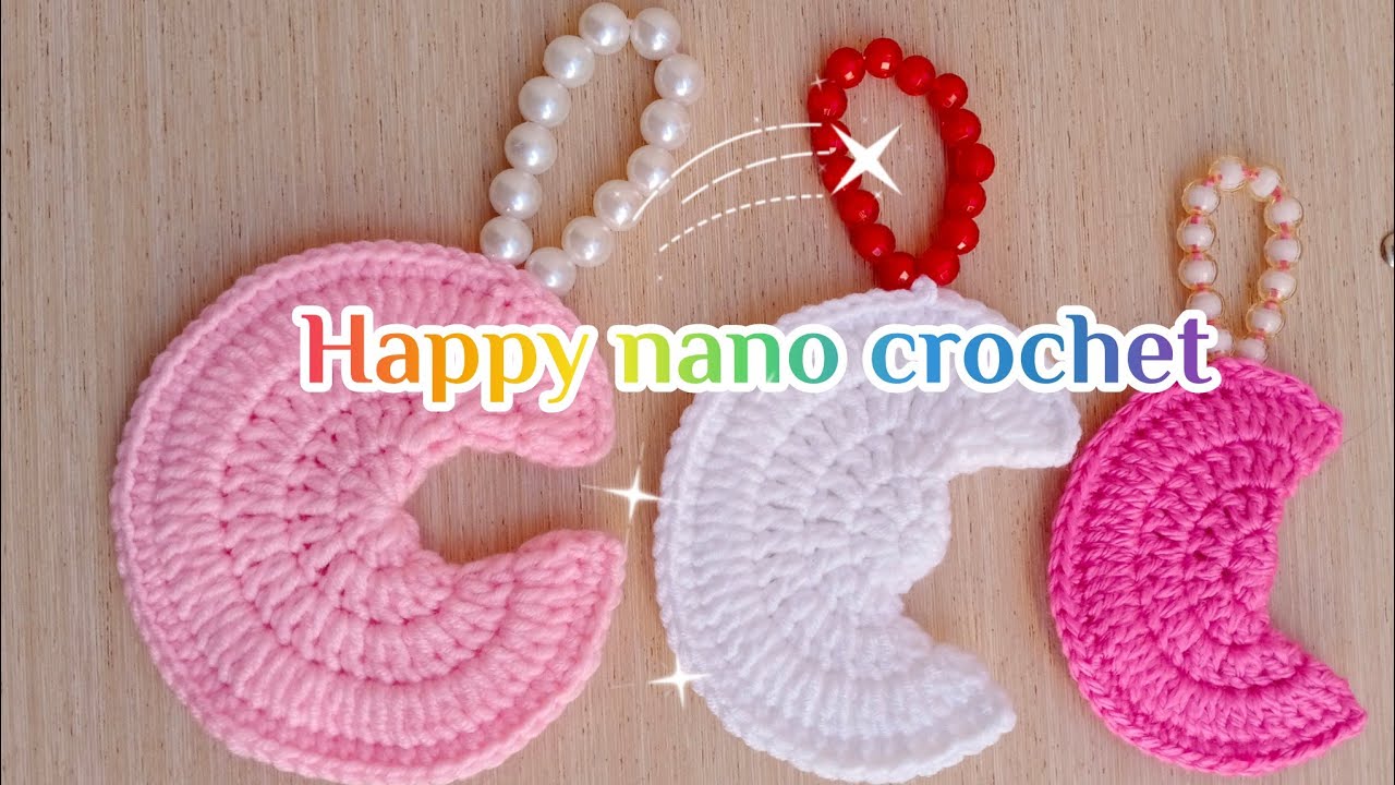 كروشية هلال رمضان🌙🌙#crochet #handmade #crochet 