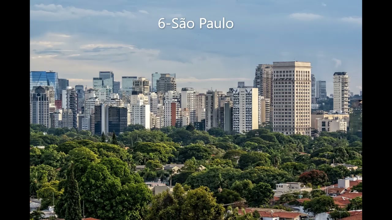 10 cidades mais bem arborizadas do Brasil!!