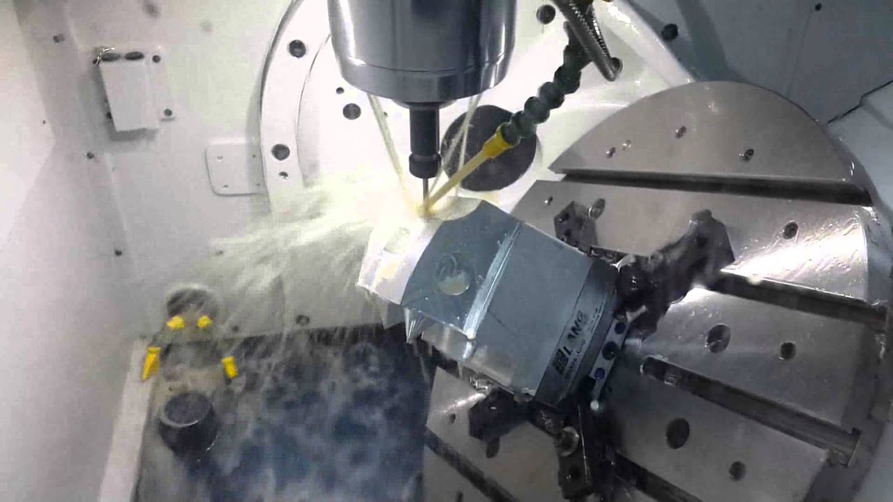 Spinner U620 5 Eksen Simultane - Demo Parça İşleme