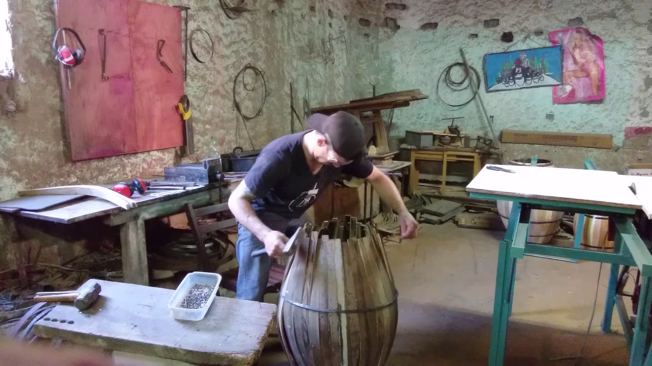 Fabricando tambores de candombe parte 2 armado