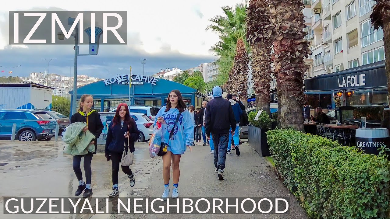 4K İzmir: A Walking Tour in Güzelyalı Neighborhood - New Video!