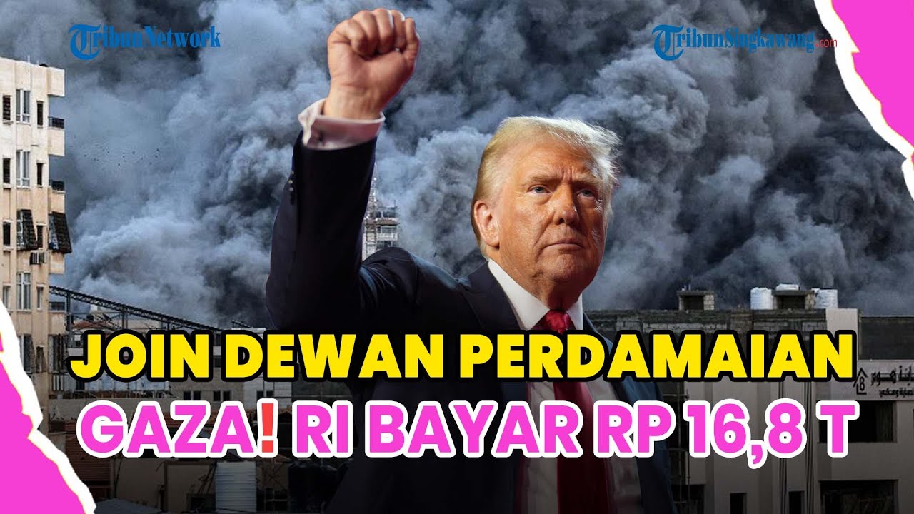 ®️🔴 DISEBUT TANDINGI PBB❗INDONESIA GABUNG DEWAN PERDAMAIAN GAZA PIMPINAN TRUMP, BAYAR RP 16,8 T