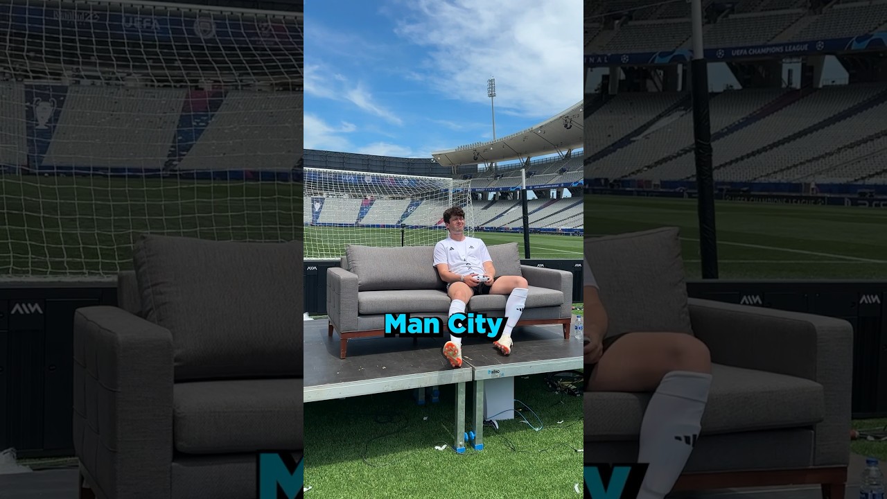 I Played FIFA at the Champions League Final 🎮