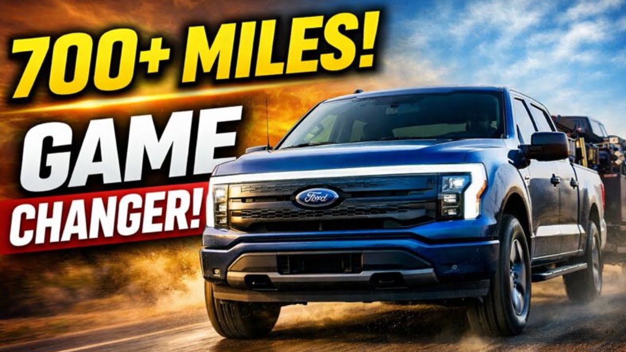 Ford F-150 Lightning EREV меняет всё благодаря запасу хода в 700 миль.