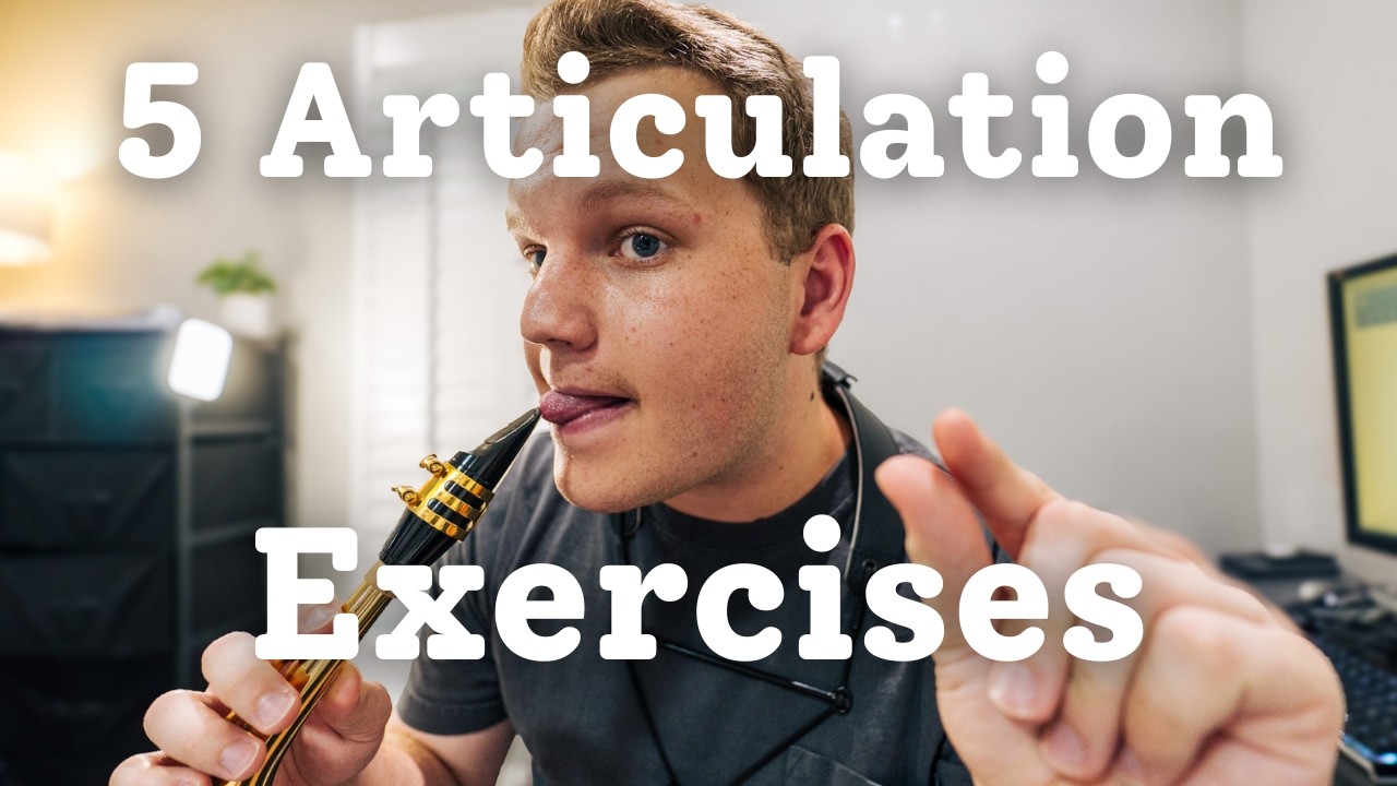 5 Articulation Exercises for Saxophonists