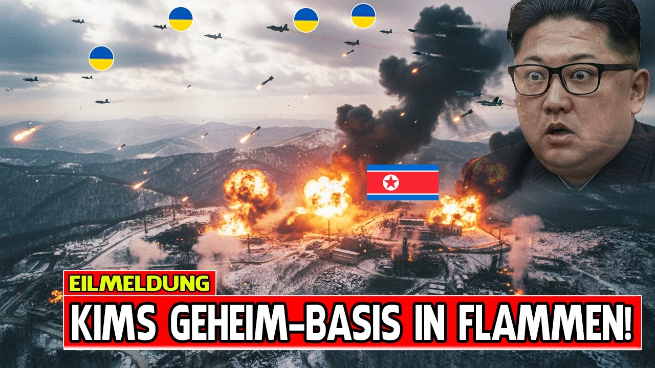 Geheim-OP enthüllt! 190 Ukraine-Drohnen gegen Nordkoreas Geheimziel
