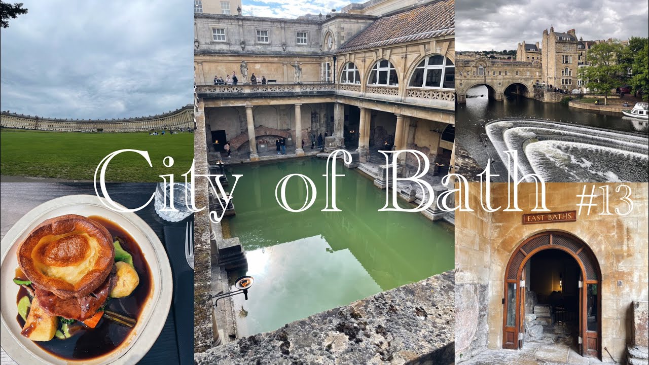【Vlog】🇬🇧イギリス世界遺産の街バースを日帰りで回る