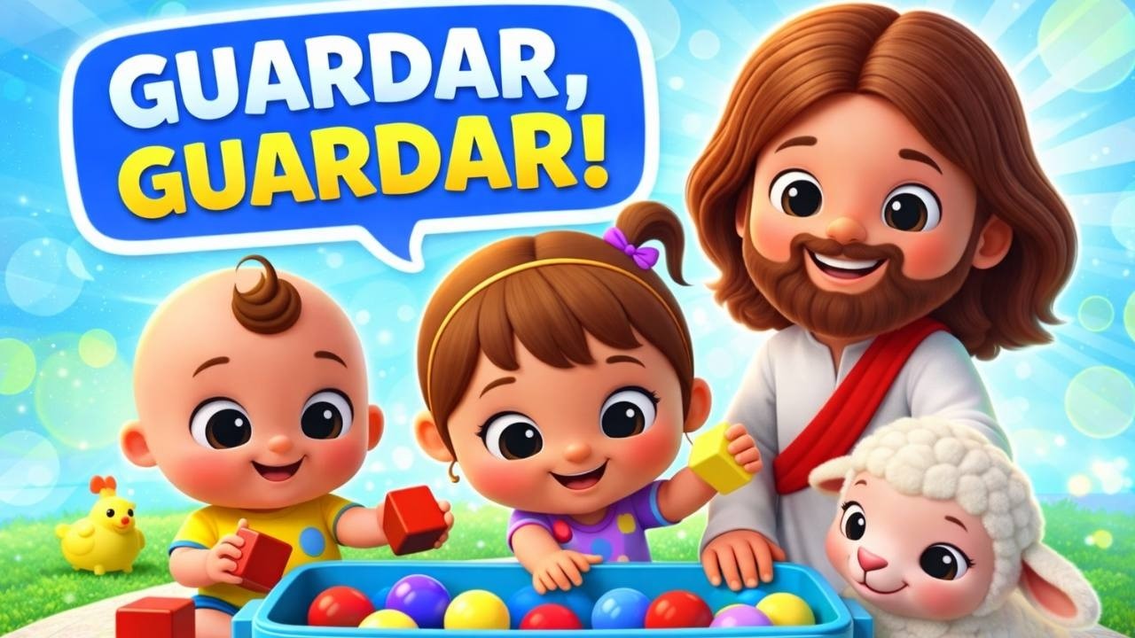 Guardar, Guardar! 🧸🎶 | Música Infantil Cristã | Organização para Crianças