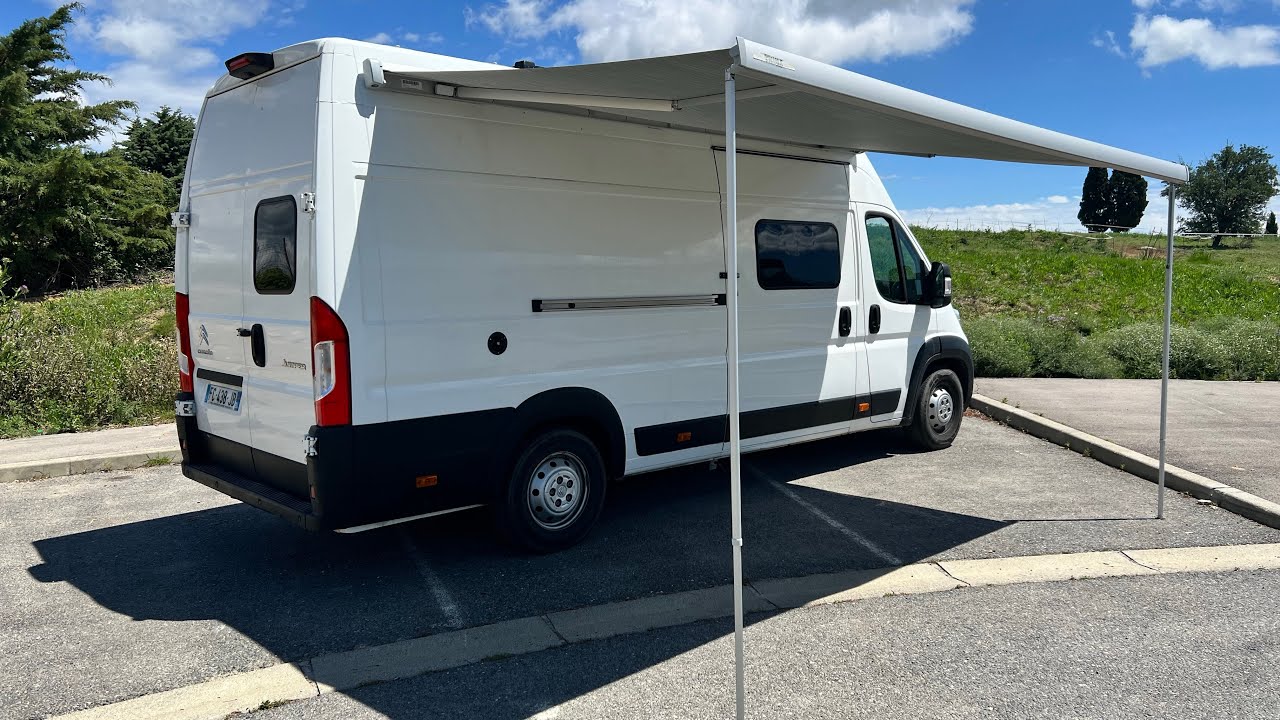 Van tour L4H3 Shower - Kitchen - Bed - Luxury - Full autonomy by PoseSud34