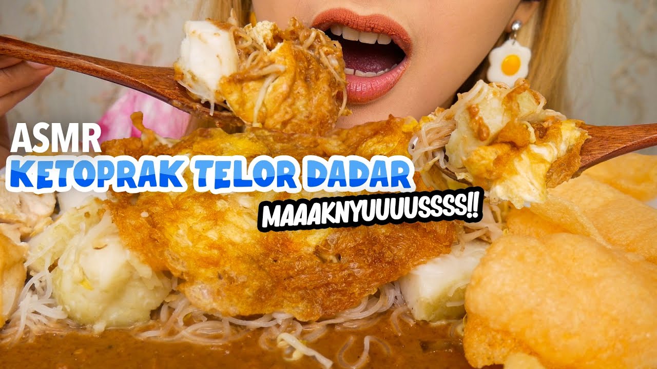 #177 Request ASMR KETOPRAK TELOR DADAR MAAKNYUUSS!! | ASMR Indonesia
