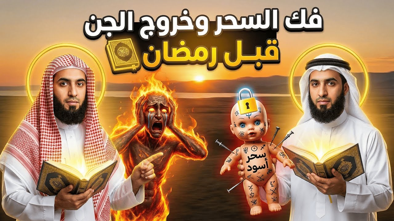 أقوى بث مباشر رقية شرعية قبل رمضان فك السحر بكل أنواعه وخروج الجن والمس من الجسد رقية شرعية قوية جدا