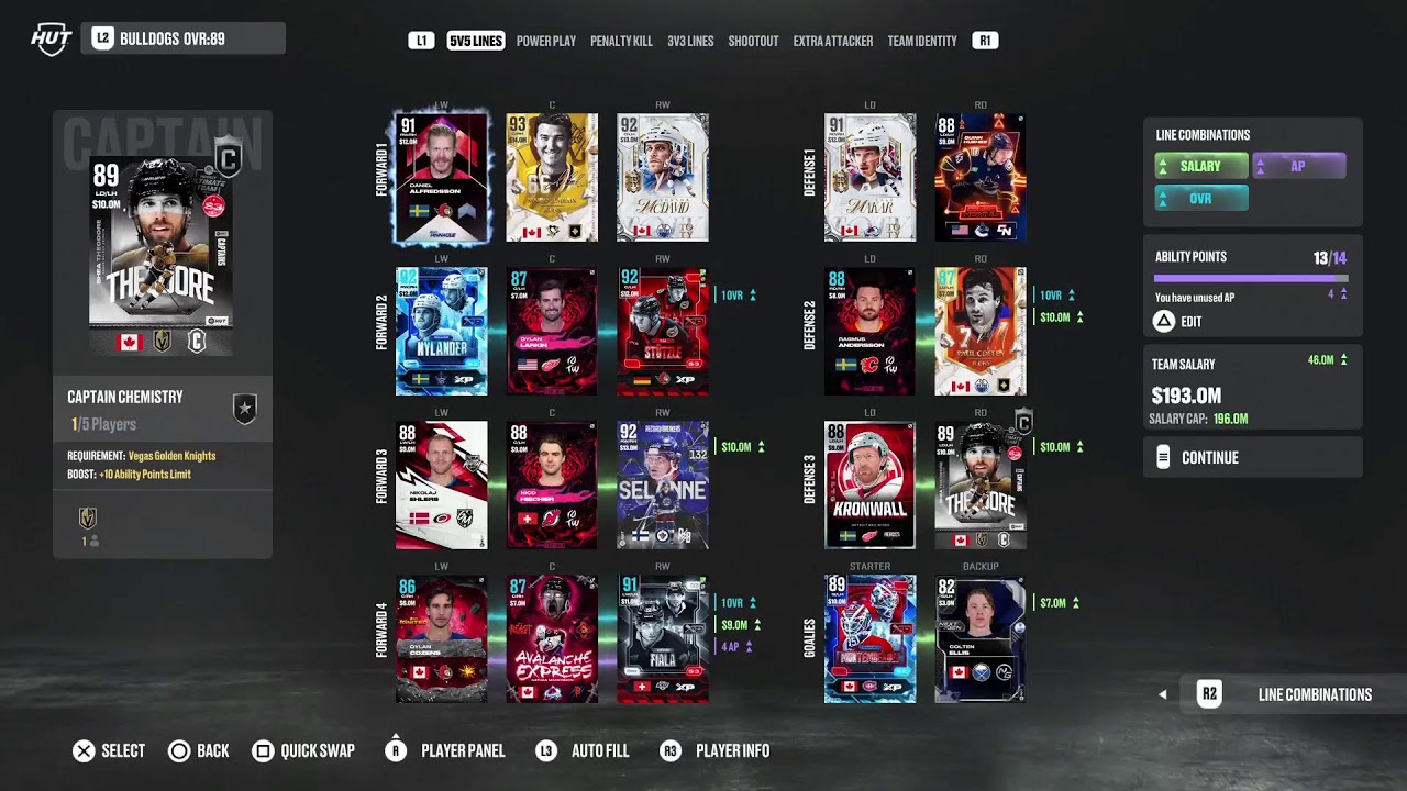 (PS) NHL26 - HUT CHALLENGES SPEEDRUN - HUT