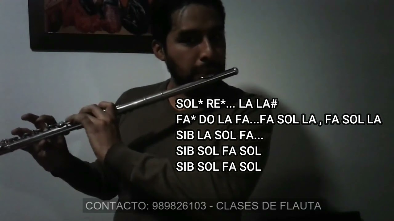 Ven del Libano - acompañamiento flauta II