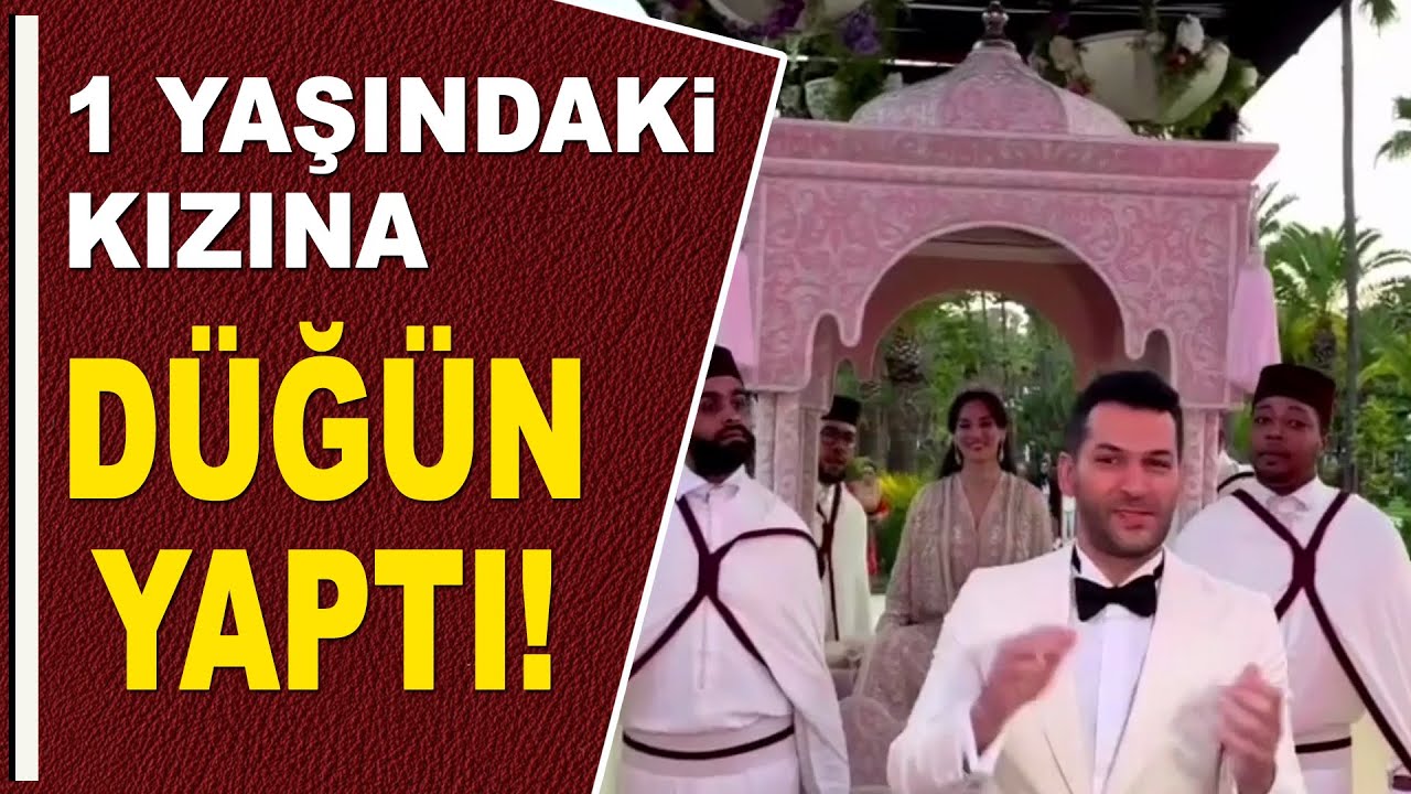 MURAT YILDIRIM 1 YAŞINDAKİ KIZINA DÜĞÜN YAPTI