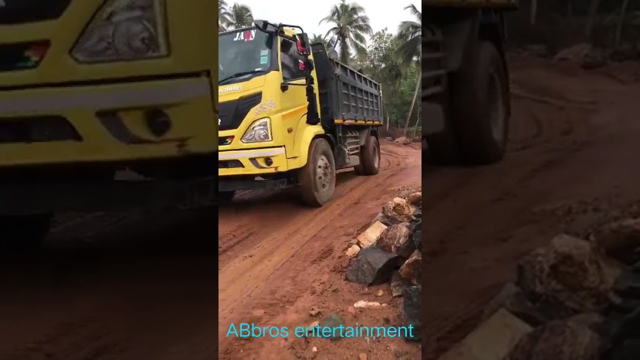 Eicher pro 2110 xpt tipper drifting off