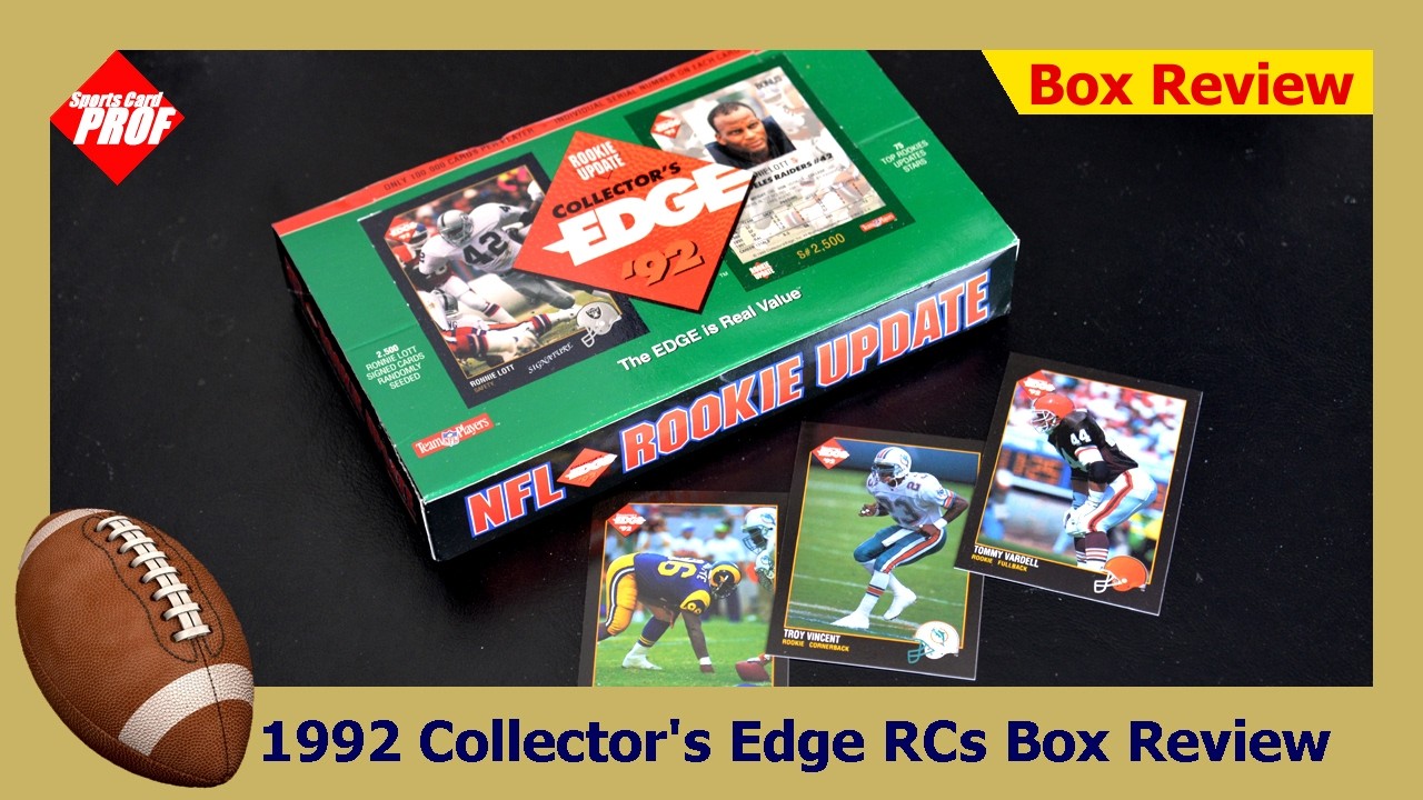 1992 Collector's Edge Rookie Update Box Review