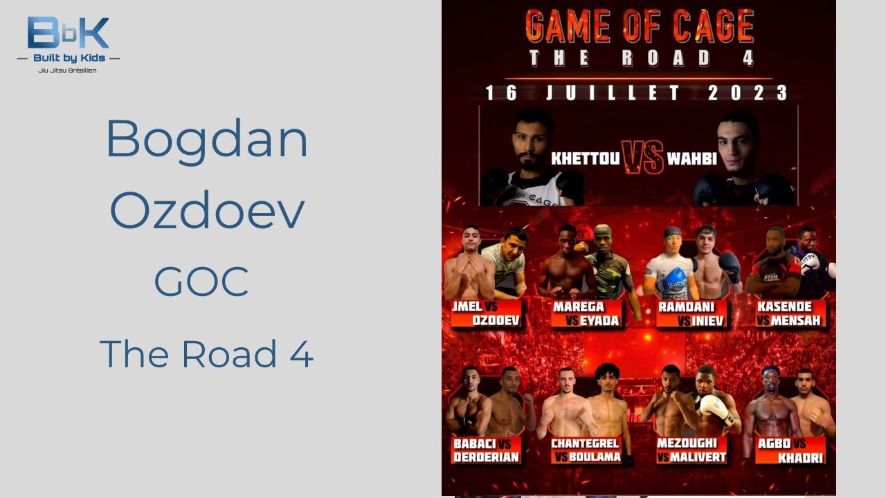 Bogdan Ozdoev VS Amine Jmel- GOC The Road 4- Demie Final