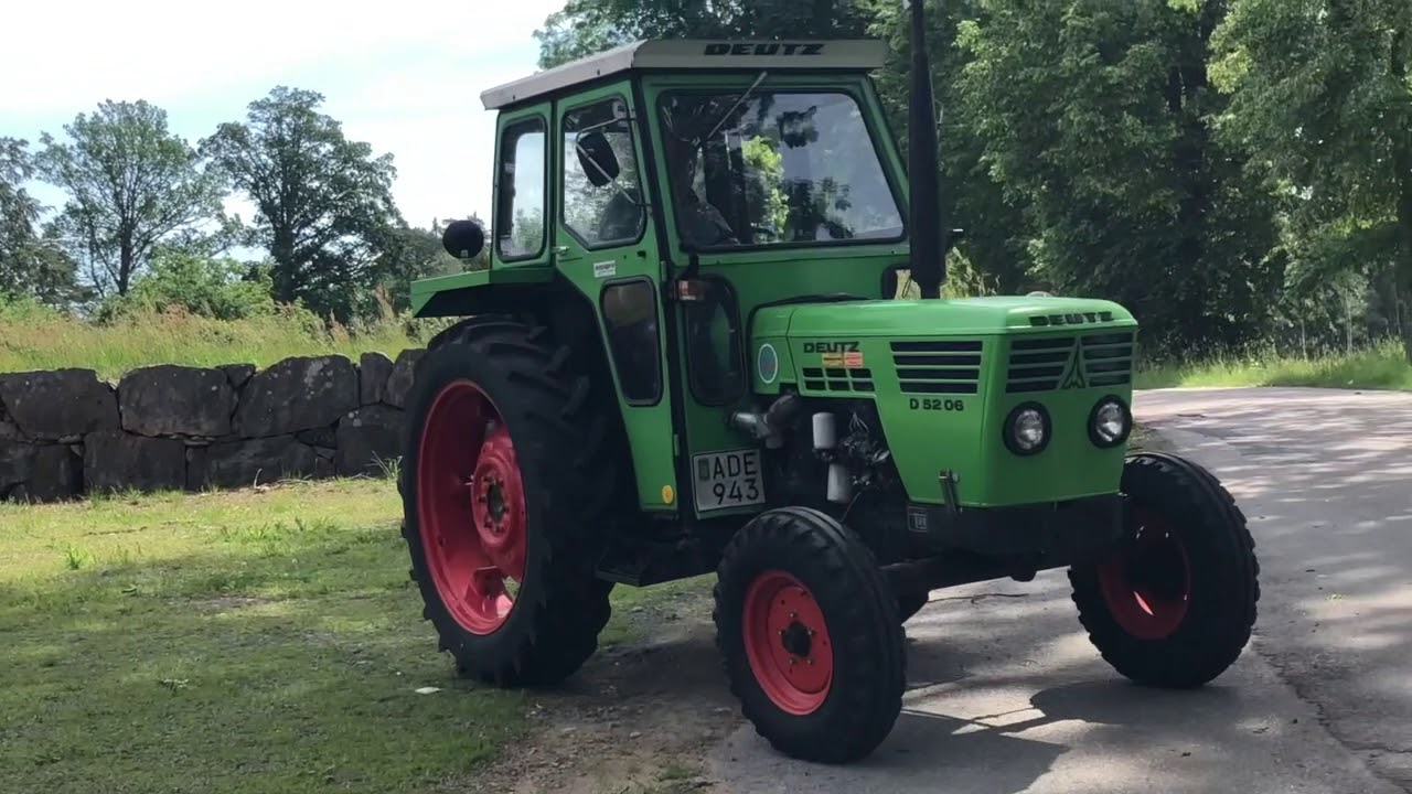 K&ouml;p veterantraktor Deutz D5206 p&aring; Klaravik.se