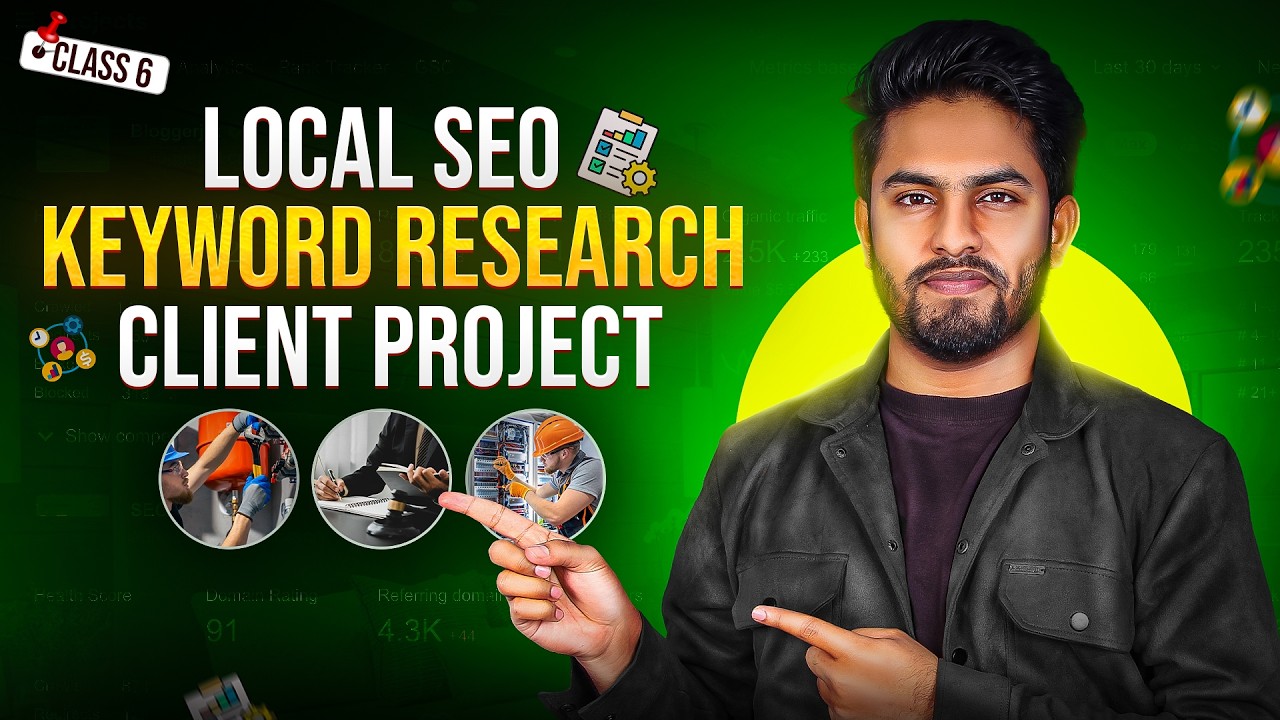 Free Local SEO Full Course Bangla 2026 | Semrush Keyword Research Tutorial | Class-6
