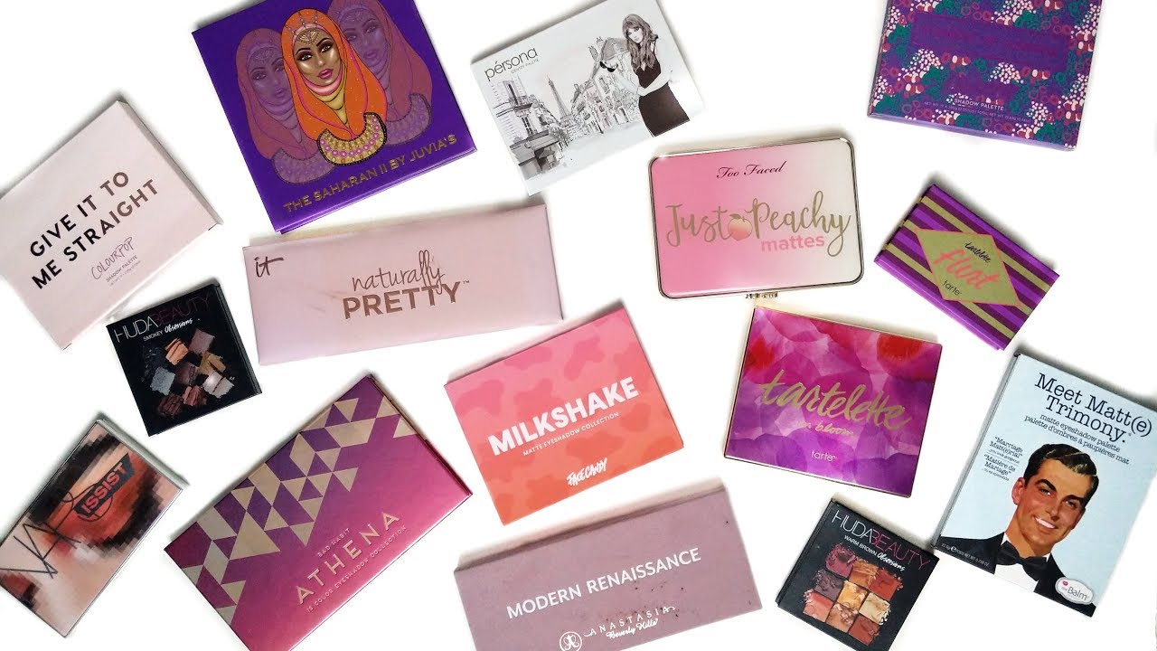 HUGE EYESHADOW COLLECTION| My Eyeshadow Palette Collection 2018