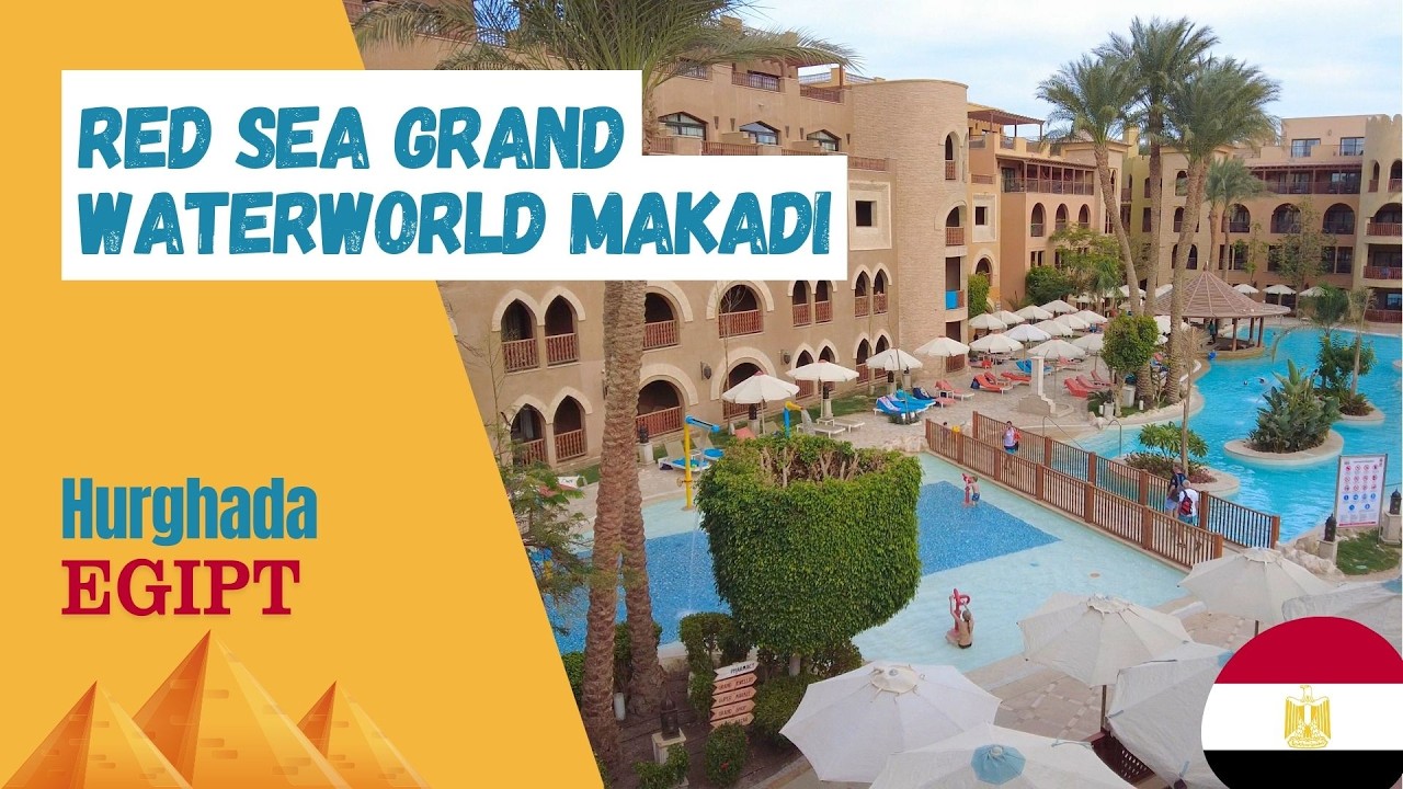 Red Sea Grand Waterworld Makadi – aquapark przy plaży w Makadi Bay