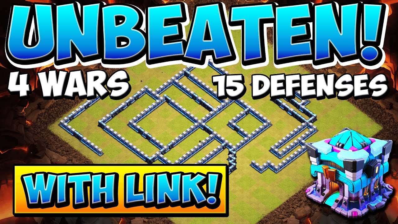 UNBEATEN TH13 WAR BASE WITH LINK! NEW Best Town Hall 13 Base in 2020!