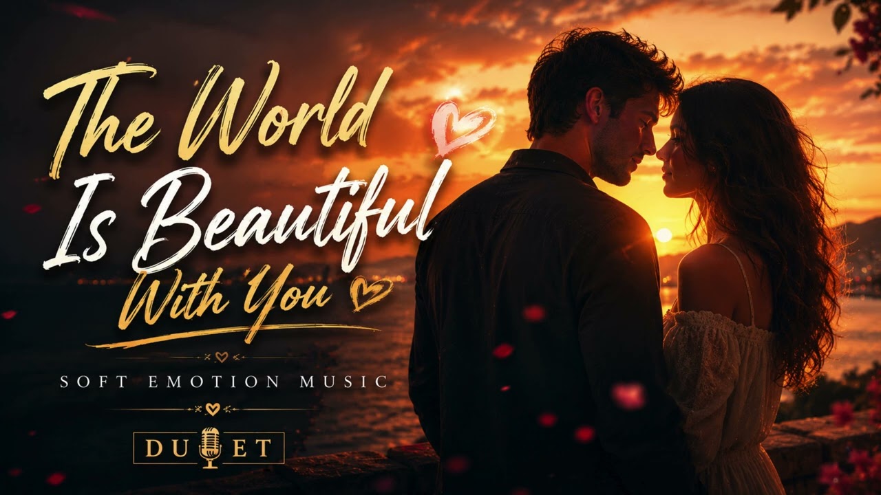 The World Is Beautiful With You | Romantic Duet Love Song | Soft Emotion Music