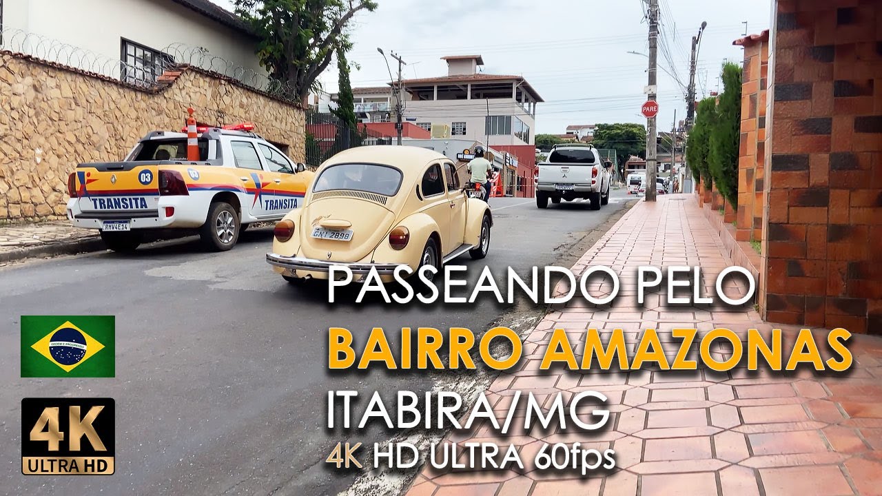 Passeando pelas ruas do bairro Amazonas em Itabira/MG