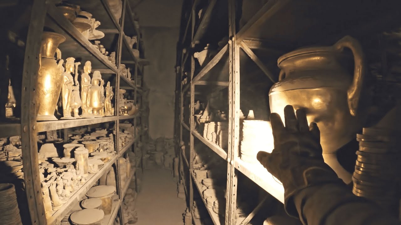 I Discovered a Lost Silk Road Fortress Vault  Realistic POV Treasure Exploration