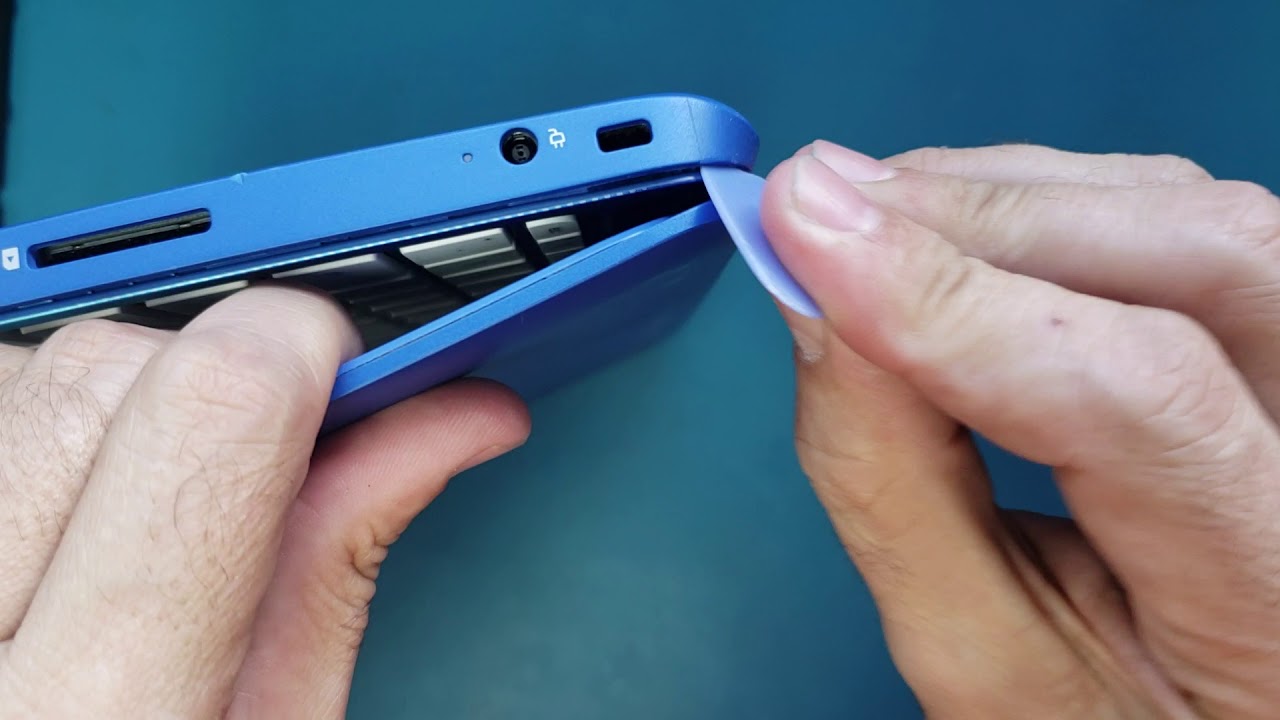 How to replace the battery on hp stream