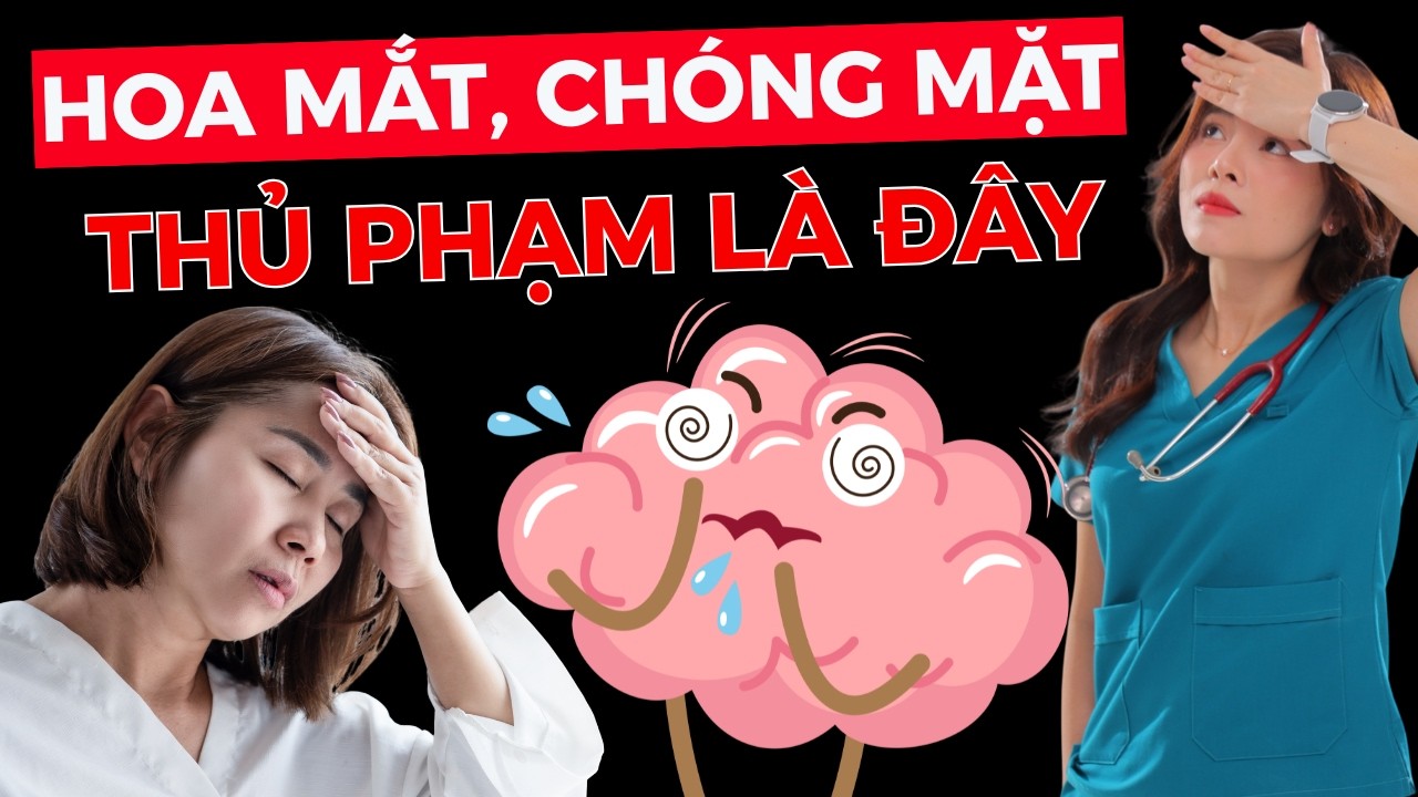 Đừng lầm tưởng: HOA MẮT CHÓNG MẶT do tụt huyết áp - Bệnh có thể nặng và nguy hiểm hơn | Dr Thùy Dung