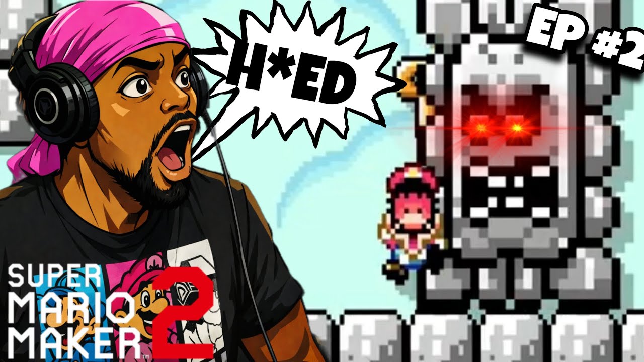 I WAS BOUT TO GIVE UP ON YALL LEVELS!!! BUT.. I AINT A BIHH THOUGH | Super Mario Maker 2 | EPISODE 2