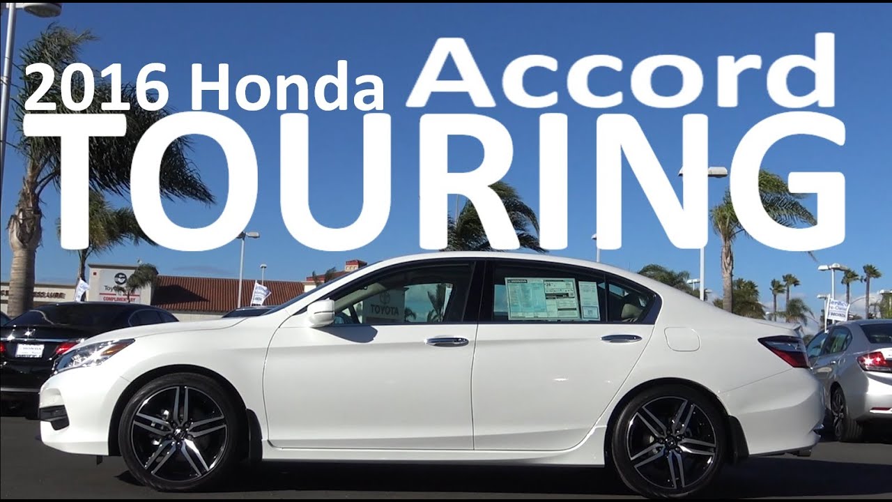 2016 Honda Accord Touring V6 Review