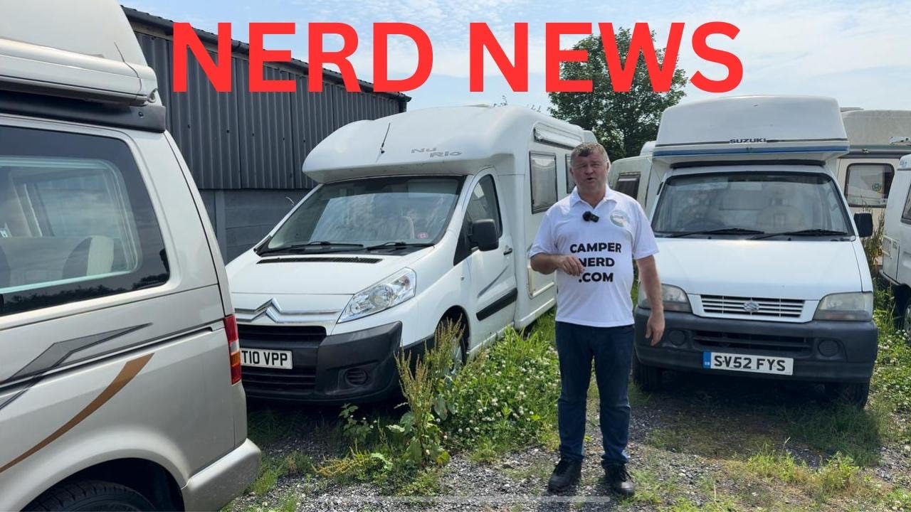ANTONY VALENTINE THE CAMPER NERD ...... NERD NEWS