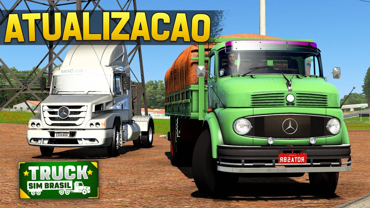 SUPER ATUALIZAÇÃO TRUCK SIM BRASIL - JOGO DE CAMINHÃO BRASILEIRO