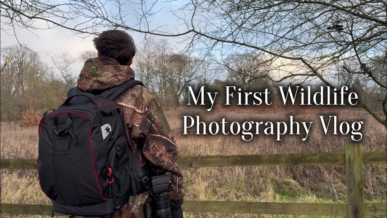 My First Wildlife Photography Vlog