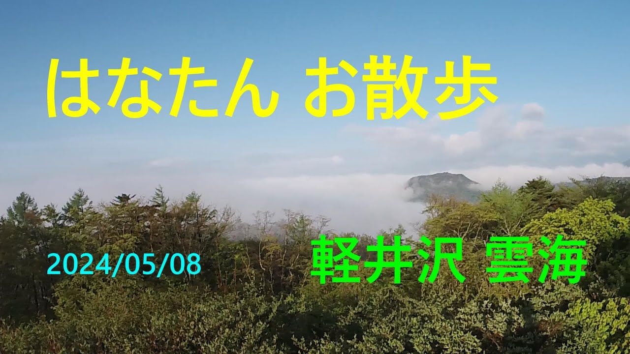 軽井沢 雲海