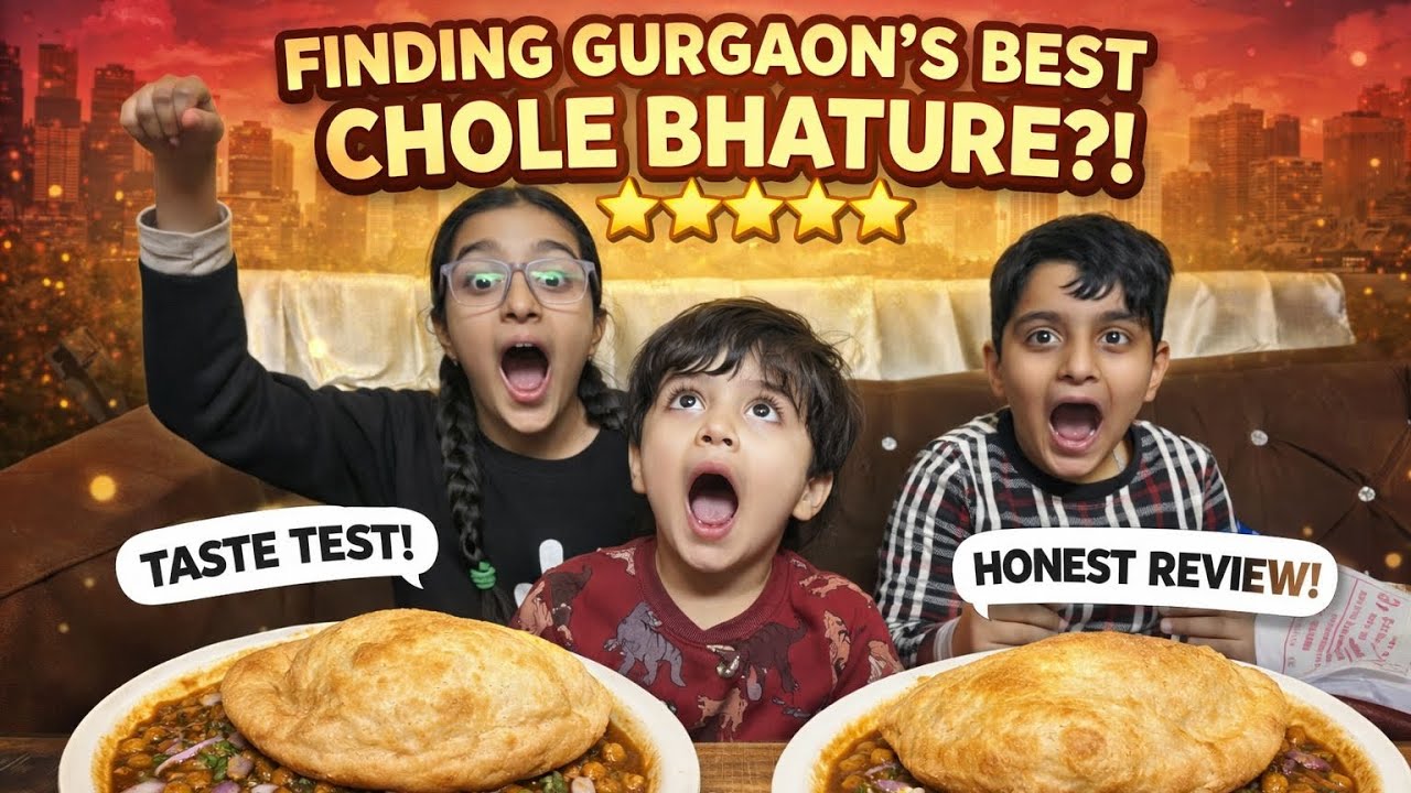 Gurgaon’s finest Chole Bhature - A Taste Test Review