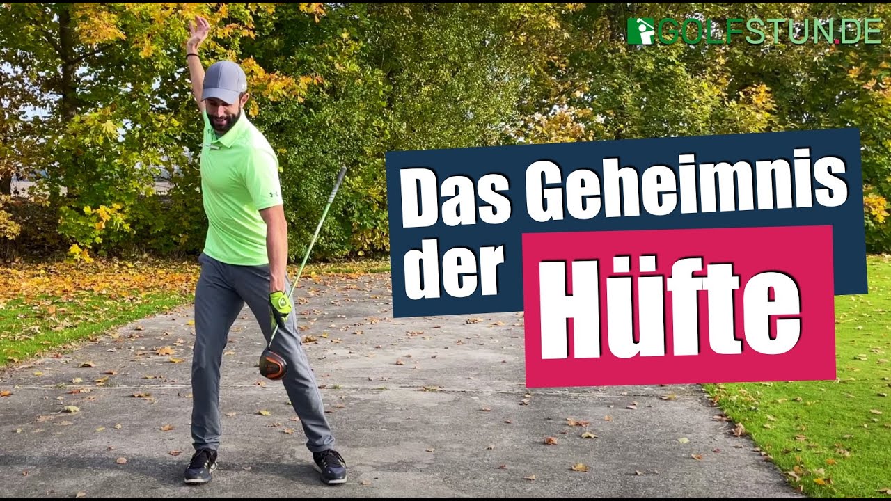 Lange Drives - Das Geheimnis der Hüfte im Golfschwung