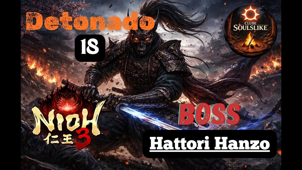 Detonado Nioh 3  #18 Chefe Hattori Hanzo