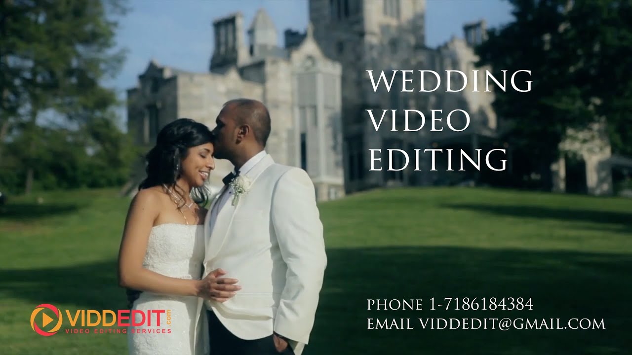 Wedding video editing service